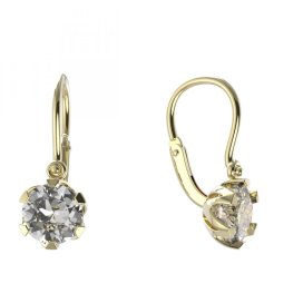 BeKid dětské náušnice 872 Žluté zlato - 585 Diamant