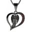 BG přívěšek anděl 1179 Stříbro 925 - rhodium Granát