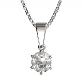BG zlatý přívěšek 1295 Bílé zlato - 585 Diamant