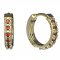 BeKid, Gold kids earrings -1286 - Metal: Yellow gold 585, Stone: White cubic zircon
