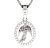 Zlatý přívěsek anděl s diamantem, bílé zlato 585 – 1177 (ZD4411772)