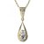 BG zlatý přívěšek  638 Žluté zlato - 585 Diamant