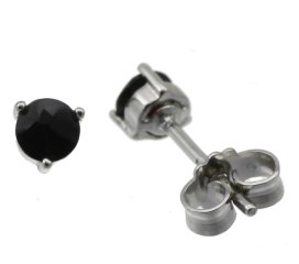 BG náušnice přírodní broušený granát   781 Stříbro 925 - pozlacené Granát