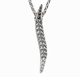 BG zlatý přívěs 716 Bílé zlato - 585 Diamant