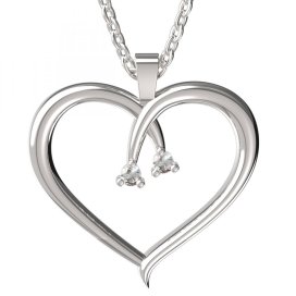 BeKid dětský přívěšek 1572 Bílé zlato - 585 Bílý kubický zirkon