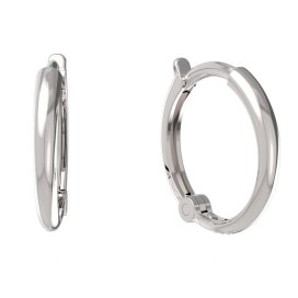 BeKid Kroužek dětské zlaté náušnice 1340 - kruhy Bílé zlato - 585