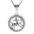 BG zlatý přívěšek Střelec 045 Bílé zlato - 585 Diamant