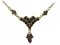 BG garnet necklace 258