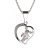 BG zlatý přívěšek Panna 042 Bílé zlato - 585 Diamant