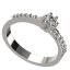 BG zlatý diamantový prstýnek 766 Růžové zlato 585 (30-90dní) Diamant lab-grown