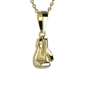 BG zlatý přívěs  boxerka 1375 Růžové zlato 585 (30-90dní)