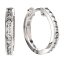 BG zlaté diamantové náušnice 655 kruhy Růžové zlato 585 (30-90dní) Diamant lab-grown
