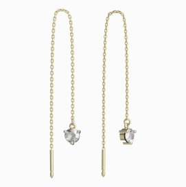 BeKid dětské náušnice 782 Žluté zlato - 585 Diamant