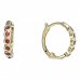 BeKid, Gold kids earrings -1345 - Metal: Yellow gold 585, Stone: White cubic zircon