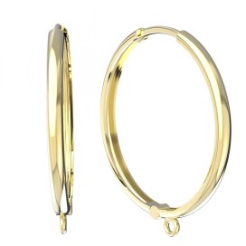 BG zlatý závěs dámské náušnice /1300 Žluté zlato - 585