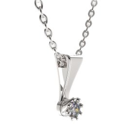 BG zlatý přívěšek 554 Bílé zlato - 585 Diamant