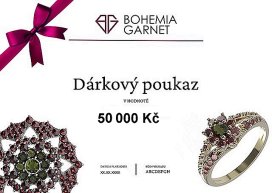 Dárkový poukaz ve výši 50 000 Kč