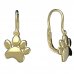 BeKid, Gold kids earrings - - Switching on: Brizura 0-3 roky, Metal: White gold 585