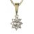 BG zlatý diamantový přívěšek  627 Žluté zlato - 585 Diamant lab-grown