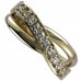 BG zlatý diamantový prsten 931 - Kov: Žluté zlato 585, Kámen: Diamant lab-grown