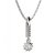 Zlatý přívěsek s lab-grown diamantem, bílé zlato 585 – 987 (Zd4498799)