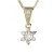 BG zlatý přívěšek s diamanty 978 Žluté zlato - 585 Diamant lab-grown