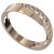 Zlatý prsten s lab-grown diamantem, růžové zlato 585 – 1451