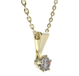 BG zlatý přívěšek 874 Žluté zlato - 585 Diamant