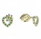 BeKid Kinder gold Ohrringe 858 - Einschalten: Brizura 0-3 Jahre, Metall: Gelbgold 585, Stein: Weißer Kubikzircon