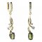 BG earring oval 492-P93 - Metal: Silver 925 - rhodium, Stone: Garnet