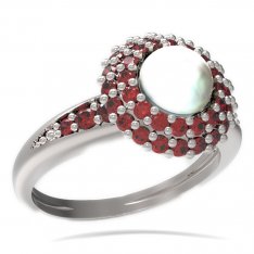 BG prsten s přírodní perlou 540-J