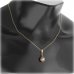 BG pendant pearl 540-G - Metal: Silver 925 - rhodium, Stone: Garnet and pearl