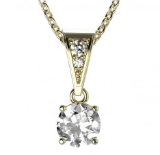 BG zlatý přívěšek  727 Žluté zlato - 585 Diamant