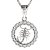 BG zlatý přívěšek Štír 044 Bílé zlato - 585 Diamant
