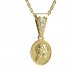 BG pendant - 1180 - Metal: Yellow gold 585, Handle: Handle 1, Stone: White cubic zircon