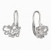 BeKid, Gold kids earrings -1188 - Switching on: Brizura 0-3 roky, Metal: White gold 585, Stone: White cubic zircon