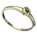 BG vltavínový prsten 550I - Kov: Žluté zlato 585, Kámen: Vltavín