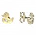 BeKid, Gold kids earrings -1275 - Switching on: Brizura 0-3 roky, Metal: Yellow gold 585, Stone: White cubic zircon
