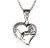 BG zlatý přívěšek Lev 042 Bílé zlato - 585 Diamant