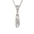 BG zlatý přívěšek Tretra 1387 Bílé zlato - 585 Diamant