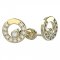 BG gold earrings 1579