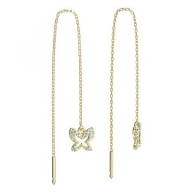 BeKid dětské náušnice motýlek 846 Žluté zlato - 585 Diamant
