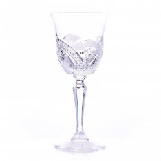 Set of two crystal Hand cut wine glasses Šafránek 903 ORQQI0064