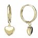 BeKid, Gold kids earrings -865o - Switching on: Brizura 0-3 roky, Metal: Yellow gold 585