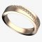 BG zlatý snubní prsten SN20