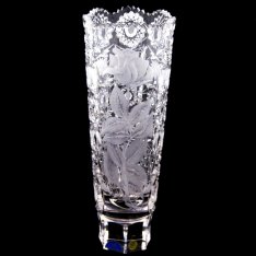 Xрустальная ваза ручной резки 3786 Šafránek