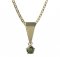 BG moldavit pendant -873 - Metal: Yellow gold 585, Handle: Handle 0, Stone: Moldavite