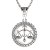 BG zlatý přívěšek Váhy 045 Bílé zlato - 585 Diamant