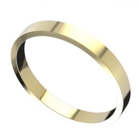 BG zlatý prstýnek 1302/mh2 Pánský Žluté zlato - 585