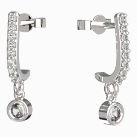 BeKid dětské náušnice 768 Bílé zlato - 585 Diamant